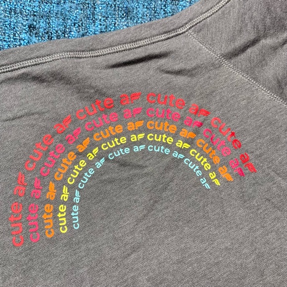 Fabletics Isabel Widesleeve Cute AF Terry Pullover - Picture 5 of 8